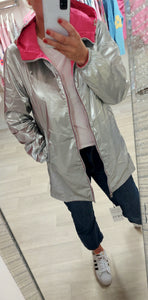 Abbi reversible fushai rain coat