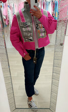 Load image into Gallery viewer, Abbi one off fushia funky jacket