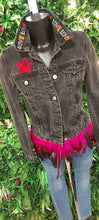 Load image into Gallery viewer, Aani charcoal denim one of a kind jacket