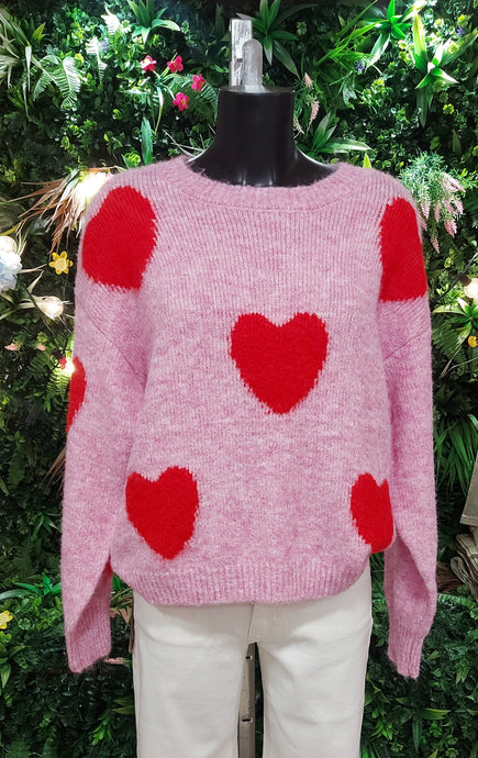 Annie hearts woollen sweater