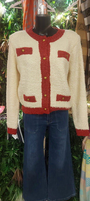 Kiki cosy chanle style cardigan