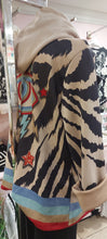 Load image into Gallery viewer, Kiko anial print eye hooded jacket