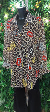 Load image into Gallery viewer, Kiki animal printed chiffon blouse