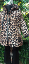 Load image into Gallery viewer, Kiki animal print padded hooded jacket