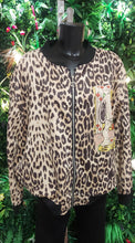 Load image into Gallery viewer, Kiki Snoopy animal suede feel bomber jacekt