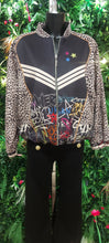 Load image into Gallery viewer, Kiki rcok tiger print suede feel bomber