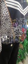 Load image into Gallery viewer, Kiki rcok tiger print suede feel bomber