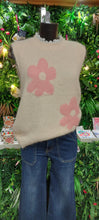 Load image into Gallery viewer, Sale flower vest pink