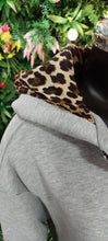 Load image into Gallery viewer, Ally chunky animal print hoodie