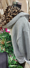 Load image into Gallery viewer, Ally chunky animal print hoodie