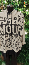 Load image into Gallery viewer, Ally print Amour casual hoodie