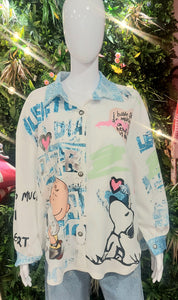 Fifi Snoopy over sized shirt