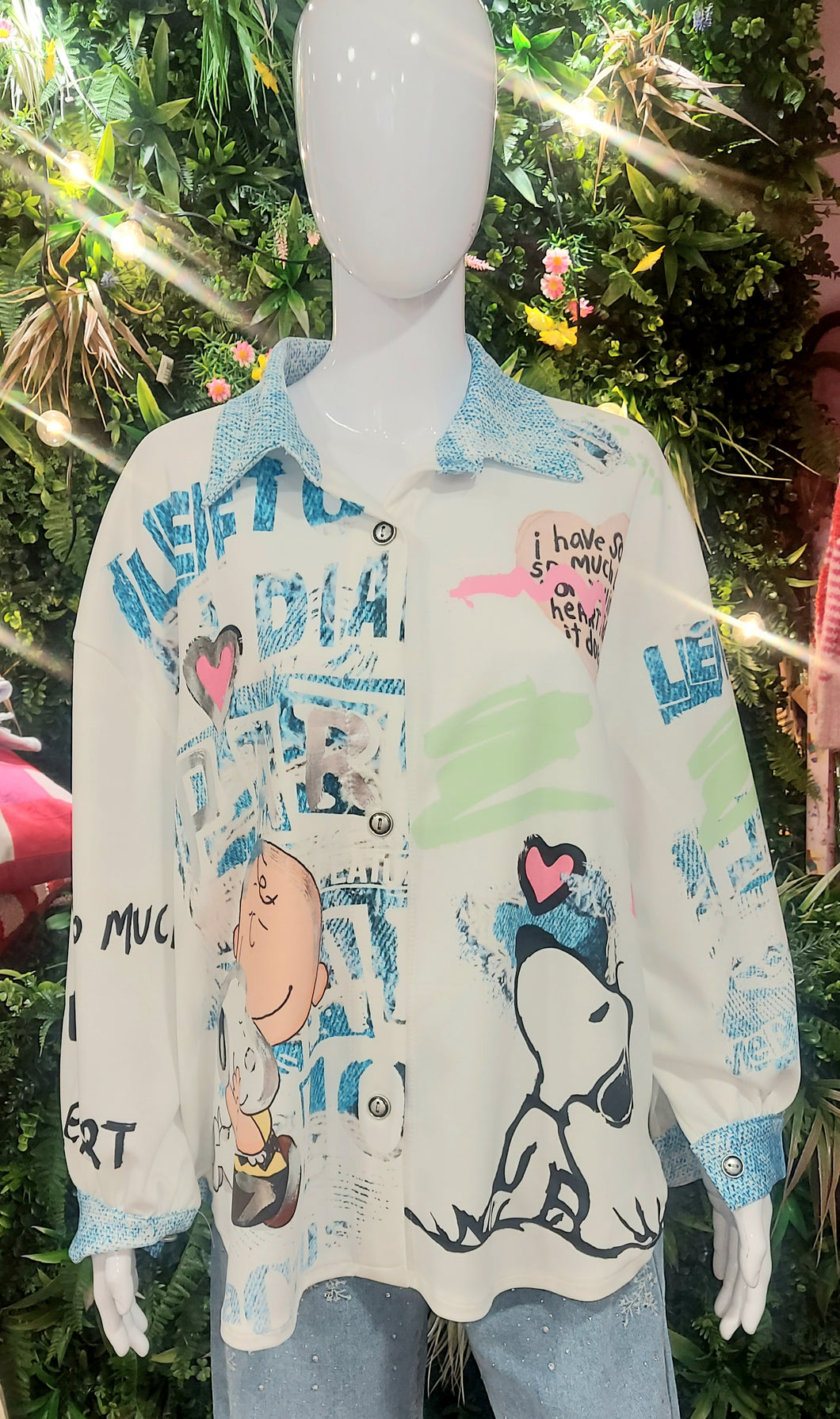 Fifi Snoopy over sized shirt