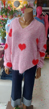 Load image into Gallery viewer, Ali heart knit sweater