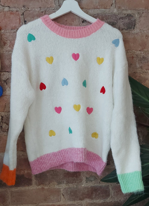 Sasah hearts knit