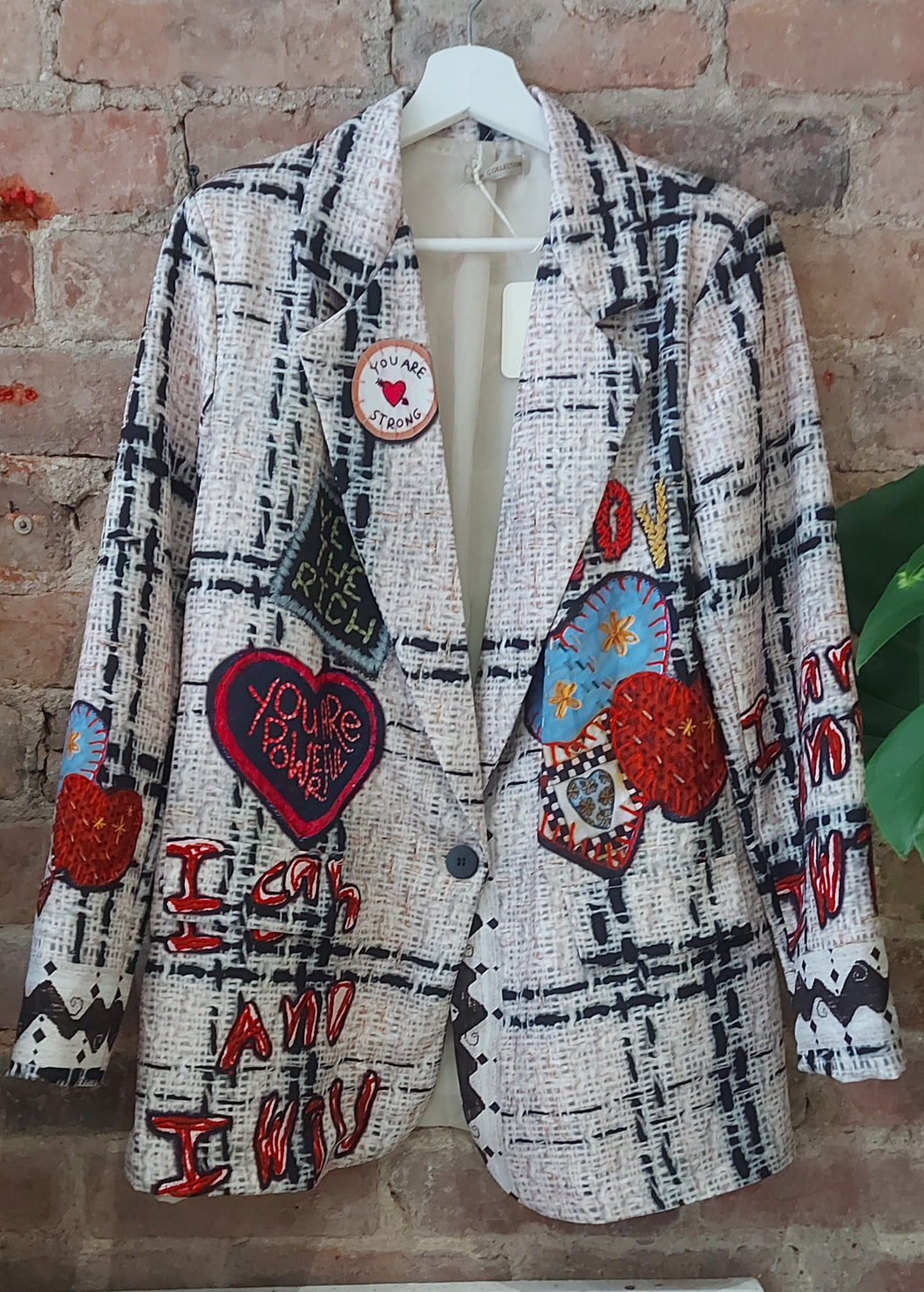 Hayley funky print jacket