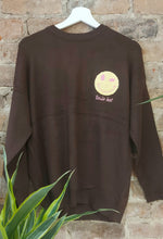 Load image into Gallery viewer, Ellie Why Not knit chocolate sweater