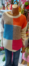 Load image into Gallery viewer, Kiki patch courful knot sweater