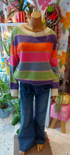 Load image into Gallery viewer, Kiki multi striped rainbow sweater