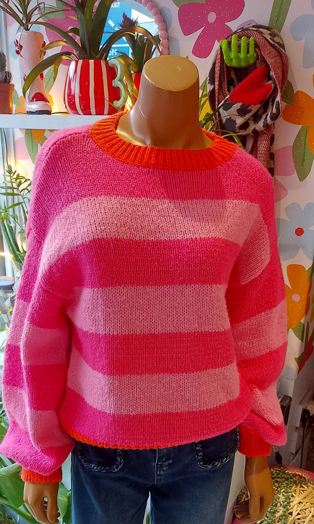 Kiki knit stripe sweater