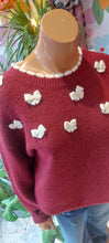 Load image into Gallery viewer, Kiki bow knit sweater