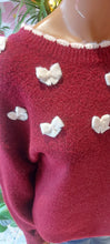 Load image into Gallery viewer, Kiki bow knit sweater