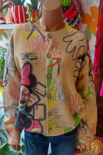Load image into Gallery viewer, Mollie cartoon knit cardigan