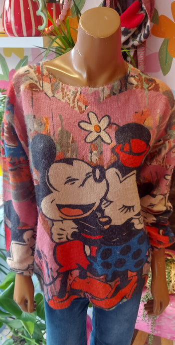 Mollie cartoon knit sweater