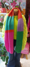 Load image into Gallery viewer, Soft cosy colourful scarf