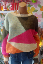 Load image into Gallery viewer, Eliie mix knit sweater