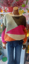 Load image into Gallery viewer, Eliie mix knit sweater