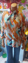 Load image into Gallery viewer, Ellie print blouse