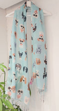 Load image into Gallery viewer, Pippa doggie print cotton scarf