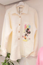 Load image into Gallery viewer, Minnie cream primt shacket