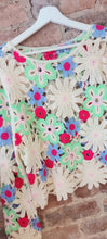 Load image into Gallery viewer, Ella multi colour vibrant crochet top