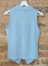 Load image into Gallery viewer, Ella powder blue light knit top