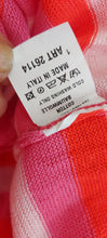 Load image into Gallery viewer, Ellie pink orange and baby pink stripe light knit top