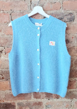 Load image into Gallery viewer, Ellie powder blue knit vest