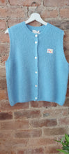 Load image into Gallery viewer, Ellie powder blue knit vest