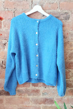 Load image into Gallery viewer, Ellie blue button up cardigan