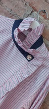 Load image into Gallery viewer, Danni striped pink stripe shirt
