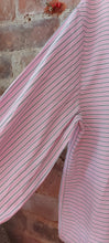 Load image into Gallery viewer, Danni striped pink stripe shirt