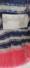 Load image into Gallery viewer, Blue and white stripe knit top