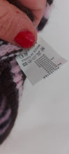 Load image into Gallery viewer, Sequin sleeve 3/4 sleeve stripe knit