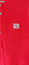 Load image into Gallery viewer, Neon coral knit waistcoat