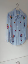 Load image into Gallery viewer, Preloved embroidered stripe shirt