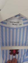 Load image into Gallery viewer, Preloved embroidered stripe shirt