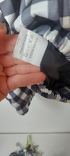 Load image into Gallery viewer, Jenny checked cream zip up fleece jacket