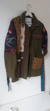 Load image into Gallery viewer, PreLoved Desigual fumky embroidered khaki jacket