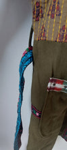 Load image into Gallery viewer, PreLoved Desigual fumky embroidered khaki jacket